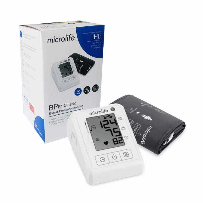 فشارسنج بازویی دیجیتال میکرولایف مدل Microlife BP B1 classic دارای گارانتی و دقیق